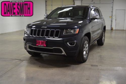 14 jeep grand cherokee limited 4x4 heated leather seats remote start navigation