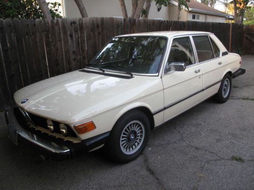 1980 bmw 528i one owner california car very clean