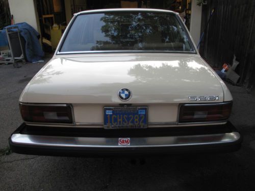 1980 BMW 528I one owner California car very clean, image 5