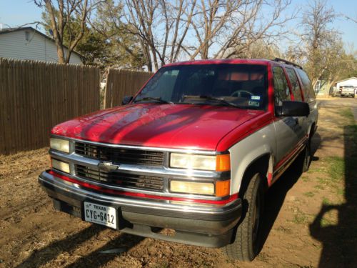 1996 chevrolet k1500 suburban base sport utility 4-door 5.7l