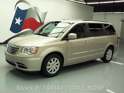 2013 chrysler town &amp; country touring leather dvd 37k mi texas direct auto