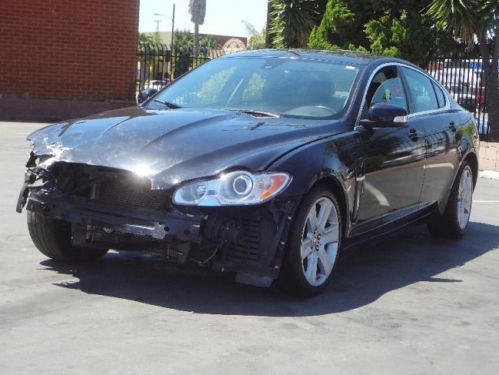 2009 jaguar xf luxury sedan damaged salvage runs! loaded priced to sell l@@k!!