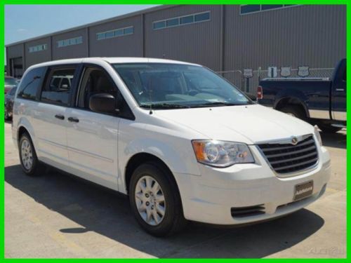 2008 chrysler town &amp; country lx, 3.3l v6, cloth, quad seats, 3rd row,