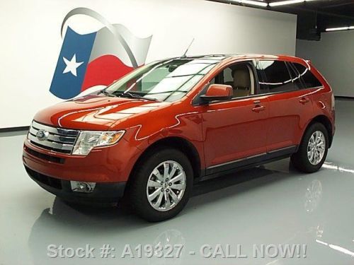 2008 ford edge sel leather pano sunroof park assist 57k texas direct auto