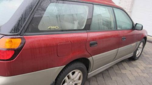 2002 Subaru Outback Wagon 4D - All Wheel Drive - Red 142,000 miles, US $3,500.00, image 3