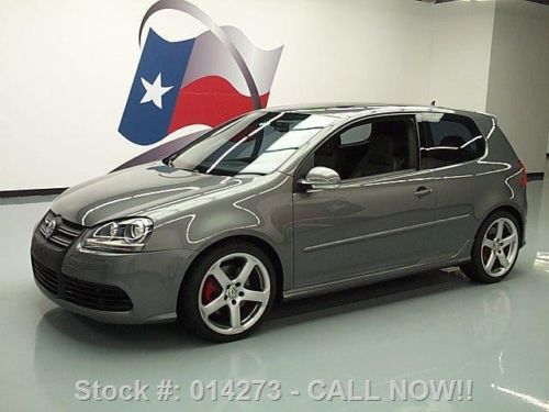 2008 volkswagen r32 awd auto htd leather sunroof 42k mi texas direct auto