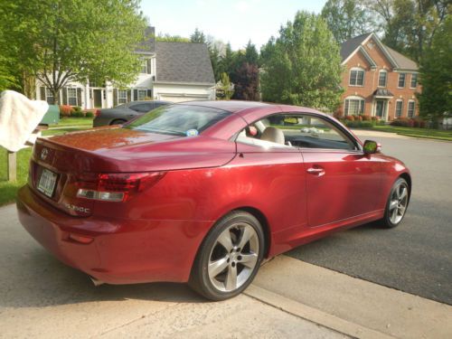 PRICE REDUCED 2010 Lexus IS350 C, only 32,400 miles, New Tires, US $32,500.00, image 3