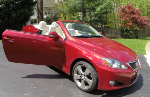 PRICE REDUCED 2010 Lexus IS350 C, only 32,400 miles, New Tires, US $32,500.00, image 5