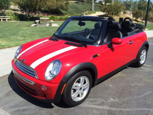 2008 mini cooper base convertible 2-door 1.6l