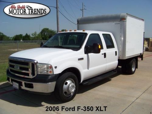 2006 ford f350 crew xlt drw supreme corp box tommy lift 6.8 v10 cd media 61k