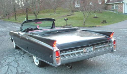 No reserve - convertible 63 caddy parade car, 91k, not 1959 1960 1961 1962 1964