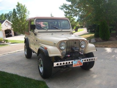 1984 jeep cj7 4.2l t5 dana 300 twin stick ac fuel injection