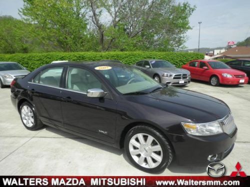 Black w/heated leather seats navigation sunroof wood trim cd changer automatic