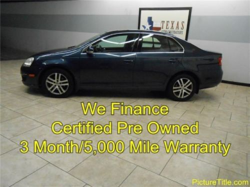 06 jetta tdi diesel auto leather heated seats sunroof certified we finance texas
