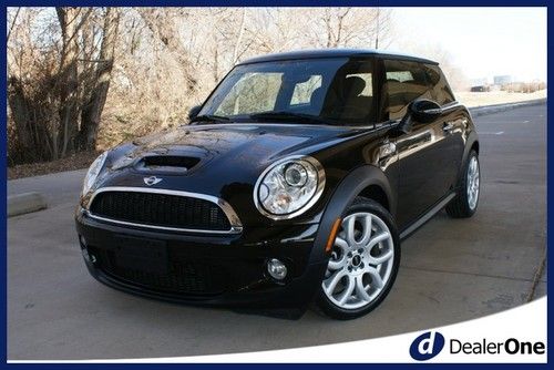 Cooper s, low 13k miles, black/black, tiptronic, low 2.95% apr financing!