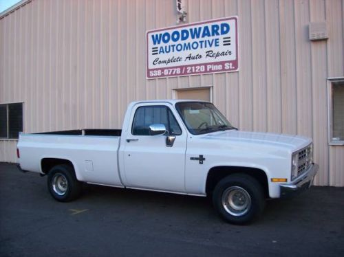 1985 chevrolet 1/2 ton pickup engine swap fresh build new paint vintage chevy pu