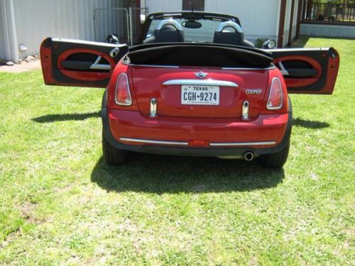 2005 mini-cooper convertable