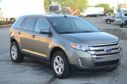 2013 ford edge sel 18k miles awd salvage no reserve!!!