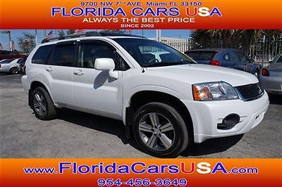 Mitsubishi endeavor se awd 1-owner leather navigation sunroof rr camera florida