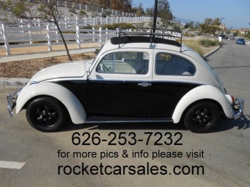 1962 vw bug rag top new motor/trans