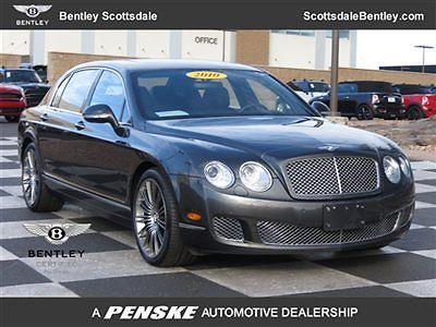 2010 bentley flying spur speed 61k mls cpo warranty solar roof cpo warranty