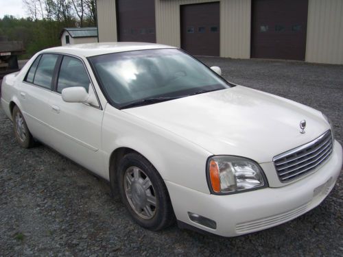 2003 cadillac deville base sedan 4-door 4.6l for repair or parts