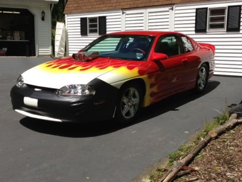 1997 chevy monte carlo custom hot rod funny car &#034;look a like&#034; w/ hood scoop