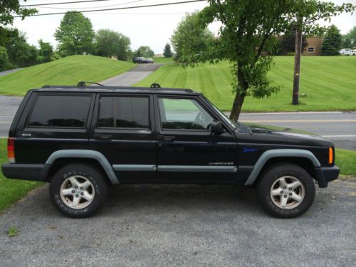 1997 jeep cherokee se sport utility 4 door 4.0l