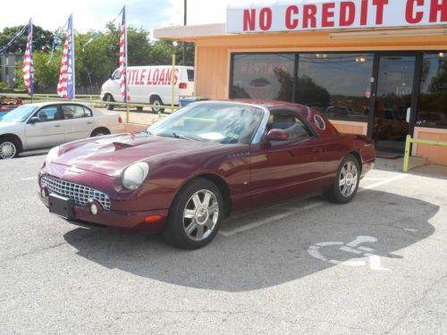 2004 ford thunderbird 2dr convertible deluxe  3.9l