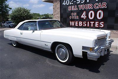 1974 cadillac eldorado convertible power top 8.2l v8 power seats very clean