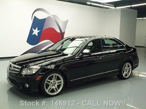 2008 mercedes-benz c300 sport sunroof htd seats 41k mi texas direct auto