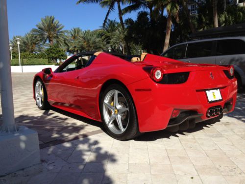 2014 ferrari 458 spider