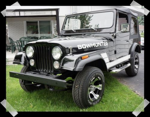 Triple black 1980 jeep cj7 original 48k miles!