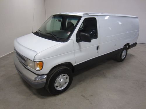 97 ford e350 cargo van 7.3l v8 turbo diesel rwd auto co owned 80+pics