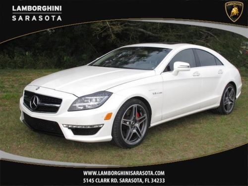 2012 mercedes benz cls 63 amg - with performance pkg