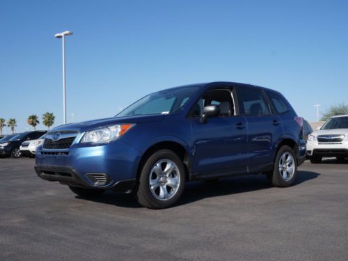 New 2015 forester 6spd manual all wheel  backup camera bluetooth cargo tray