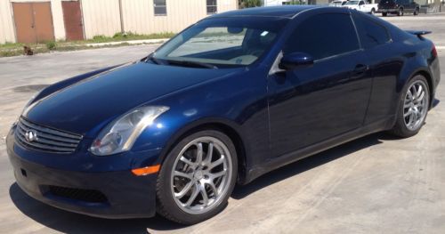 Purchase used 2004 infiniti g35 coupe 6 speed 19 inch rims after market