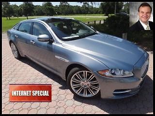 2014 jaguar xj 4dr sdn xjl portfolio navigation, factory warranty, backup camera