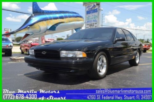 1996 classic used 5.7l v8 16v automatic sedan premium lt1 impala ss low miles