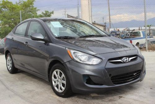 2013 hyundai accent gls damaged fixer salvage rebuilder project starts! must see