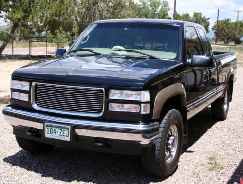 1997 gmc sierra 2500 pickup truck, 7.4l extended cab excellent cond, low miles