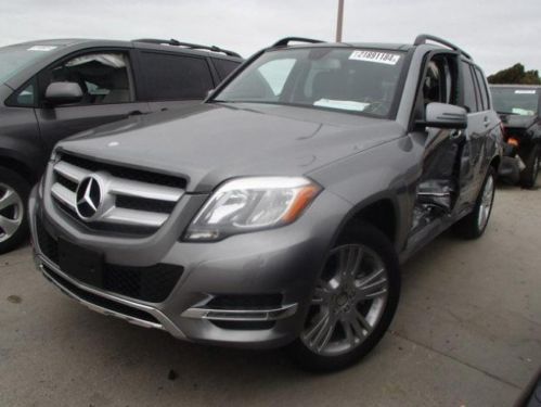 2014 mercedes-benz glk-class glk350 damaged salvage repairable fixer low miles!