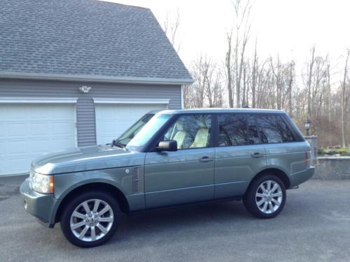 1 owner 2006 land rover ranger rover supercharged no reserve