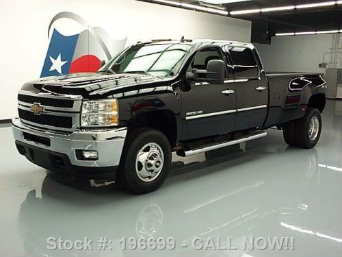 2012 chevy silverado 3500 lt crew drw 4x4 rear cam 16k texas direct auto