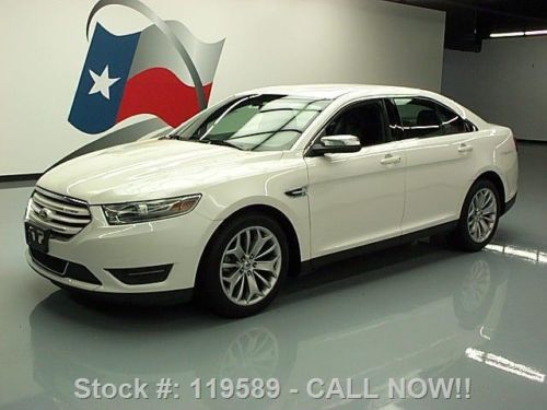 2013 ford taurus ltd climate leather rear cam 36k miles texas direct auto