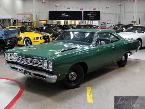 1968 plymouth road runner, true road runner numbers matching