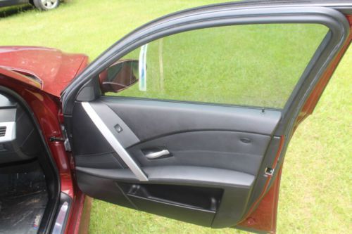 07 BMW M5 Indianapolis Red Metallic, Mint Interior SMG, image 4