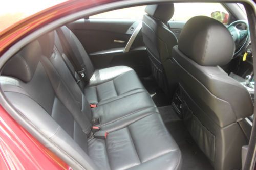07 BMW M5 Indianapolis Red Metallic, Mint Interior SMG, image 7