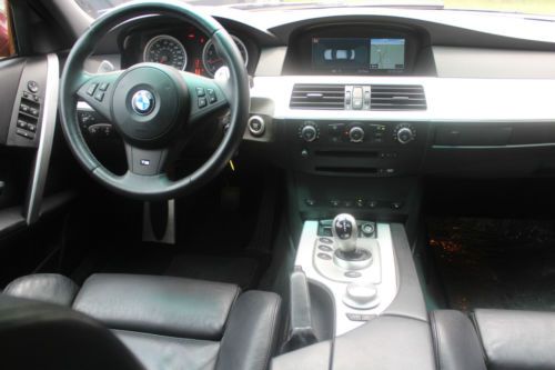 07 BMW M5 Indianapolis Red Metallic, Mint Interior SMG, image 8