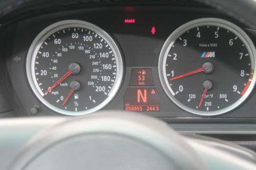 07 BMW M5 Indianapolis Red Metallic, Mint Interior SMG, image 11